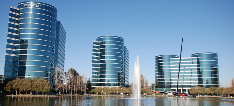 Buildings in Silicon Valley